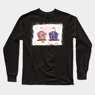two Korean guests entertained Long Sleeve T-Shirt